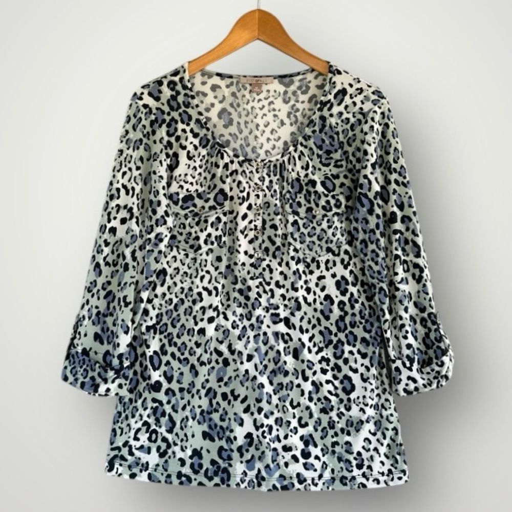 🎉5 for $45🎉 Roz & Ali top blouse shirt size M